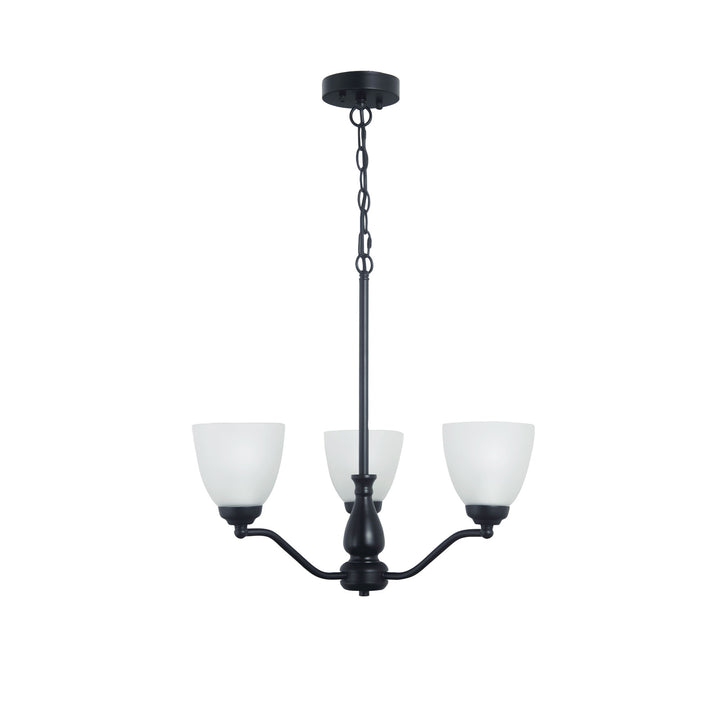 Rochester 3-Light Traditional Glass Pendant