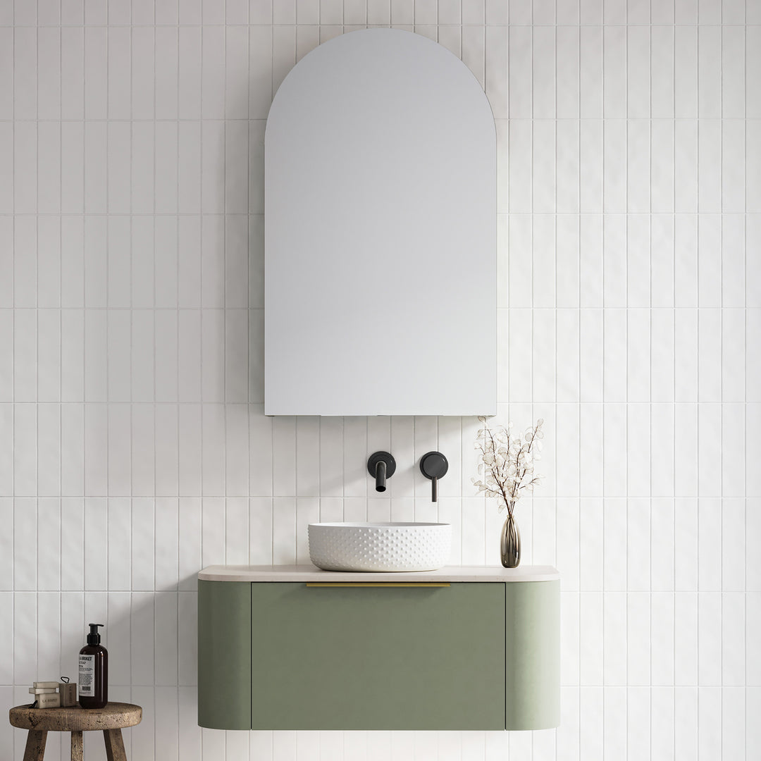 Santos 900mm Centre Bowl Wall-Hung Cabinet