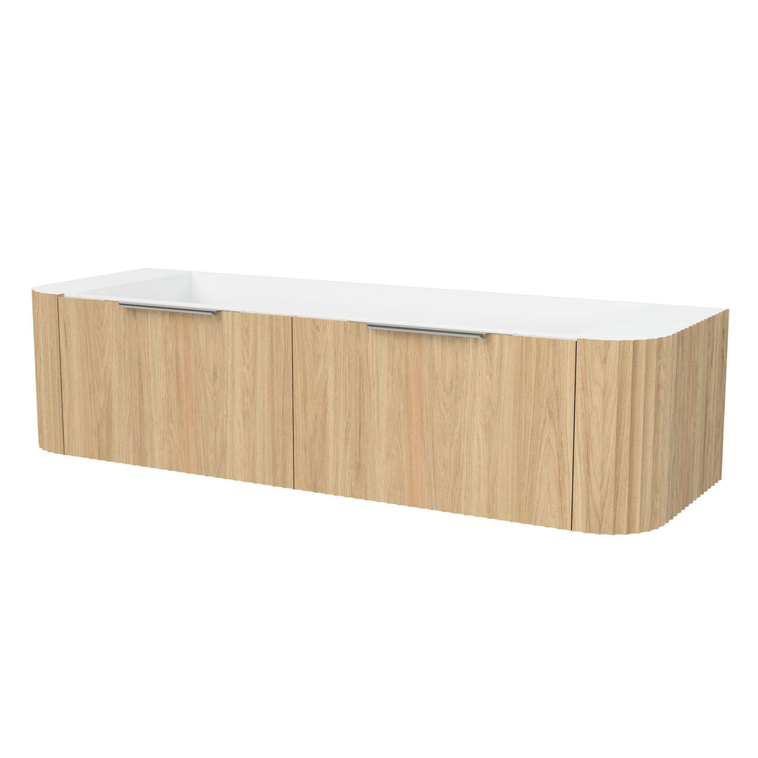 Santos 1500mm Right Bowl Wall-Hung Cabinet