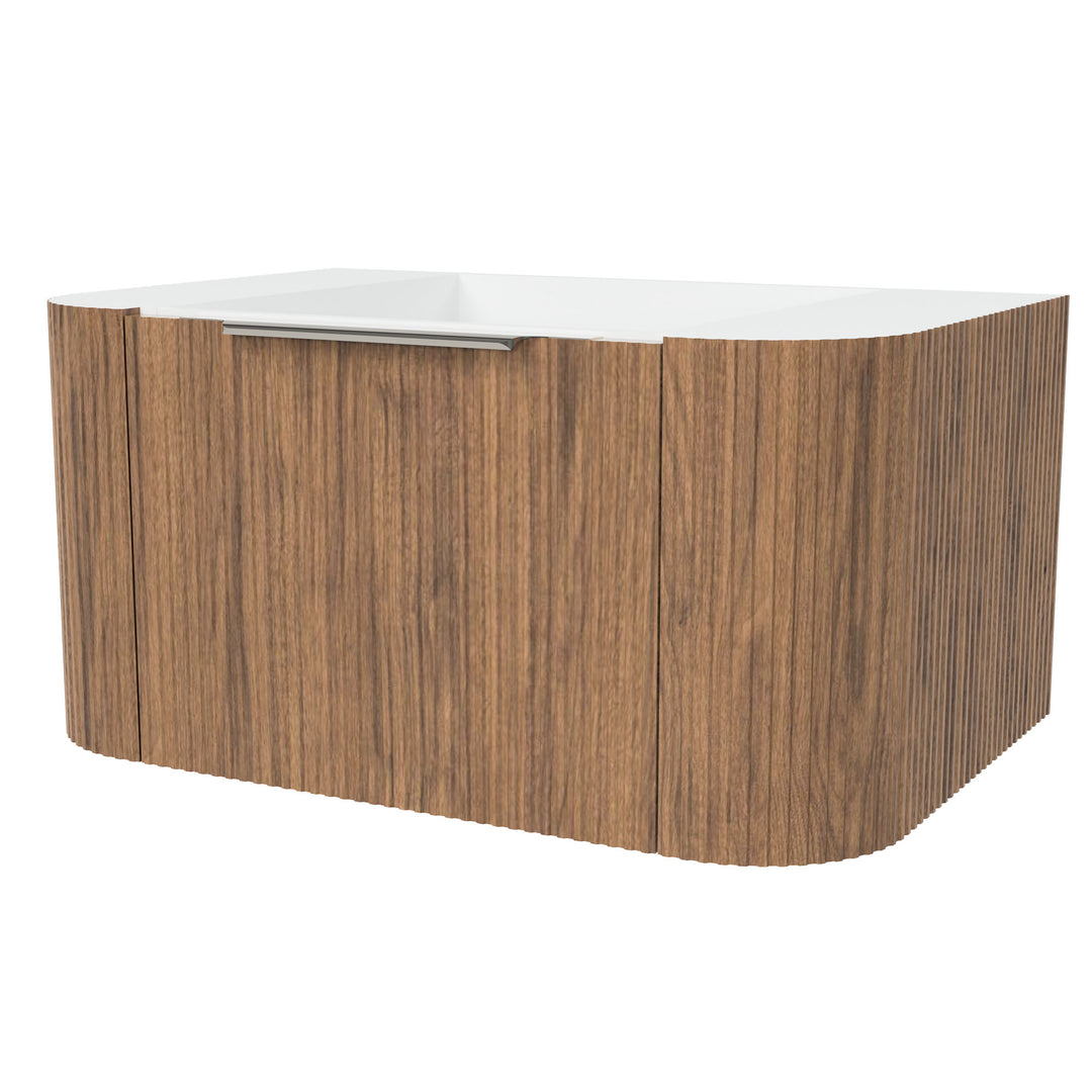 Santos 750mm Centre Bowl Wall-Hung Cabinet