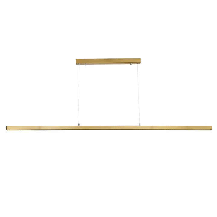 SHARD 1500 CTS SB Slimline LED Pendant – Satin Brass | Tri-Colour Adjustable