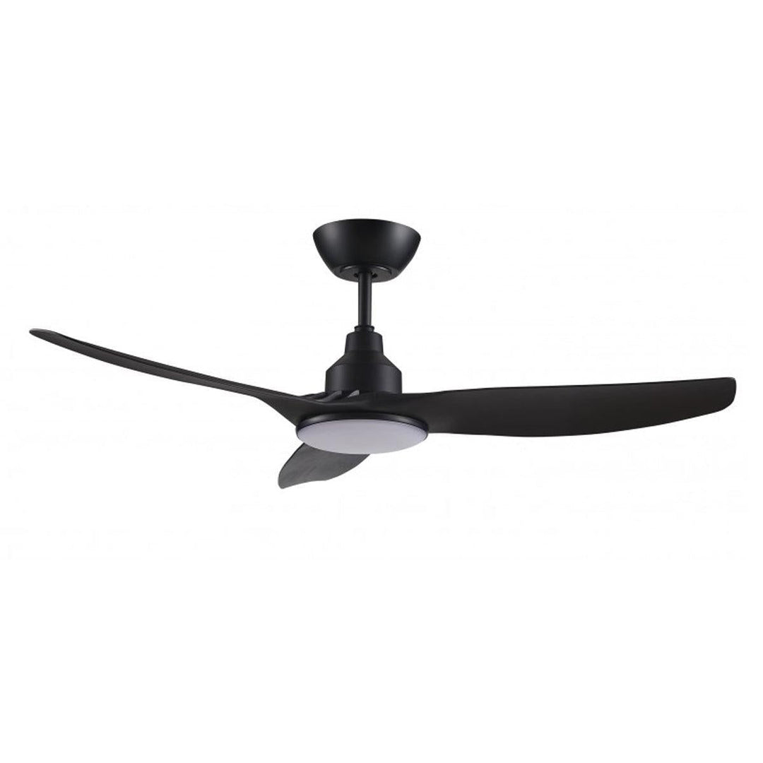 52" Skyfan DC Ceiling Fan Black, White, Teak, Light Oak with Light SKY1303-L Ventair