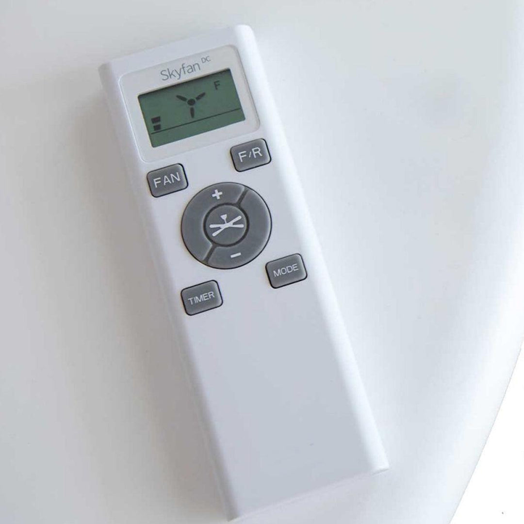 60" Skyfan DC Ceiling Fan Black, White, Light Oak SKY1503 Ventair