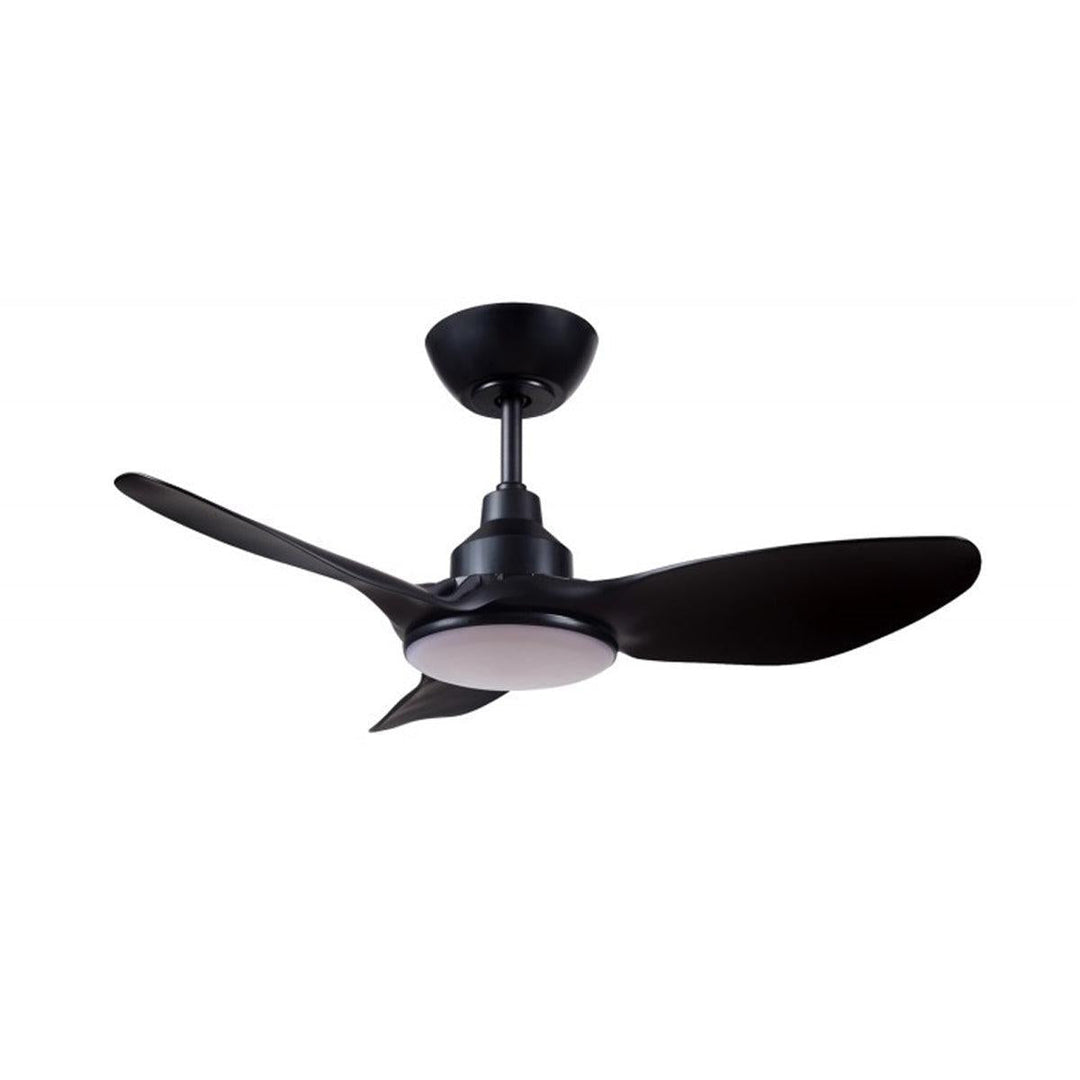 36" Skyfan DC Ceiling Fan Black, White With Light SKY903XX-L Ventair