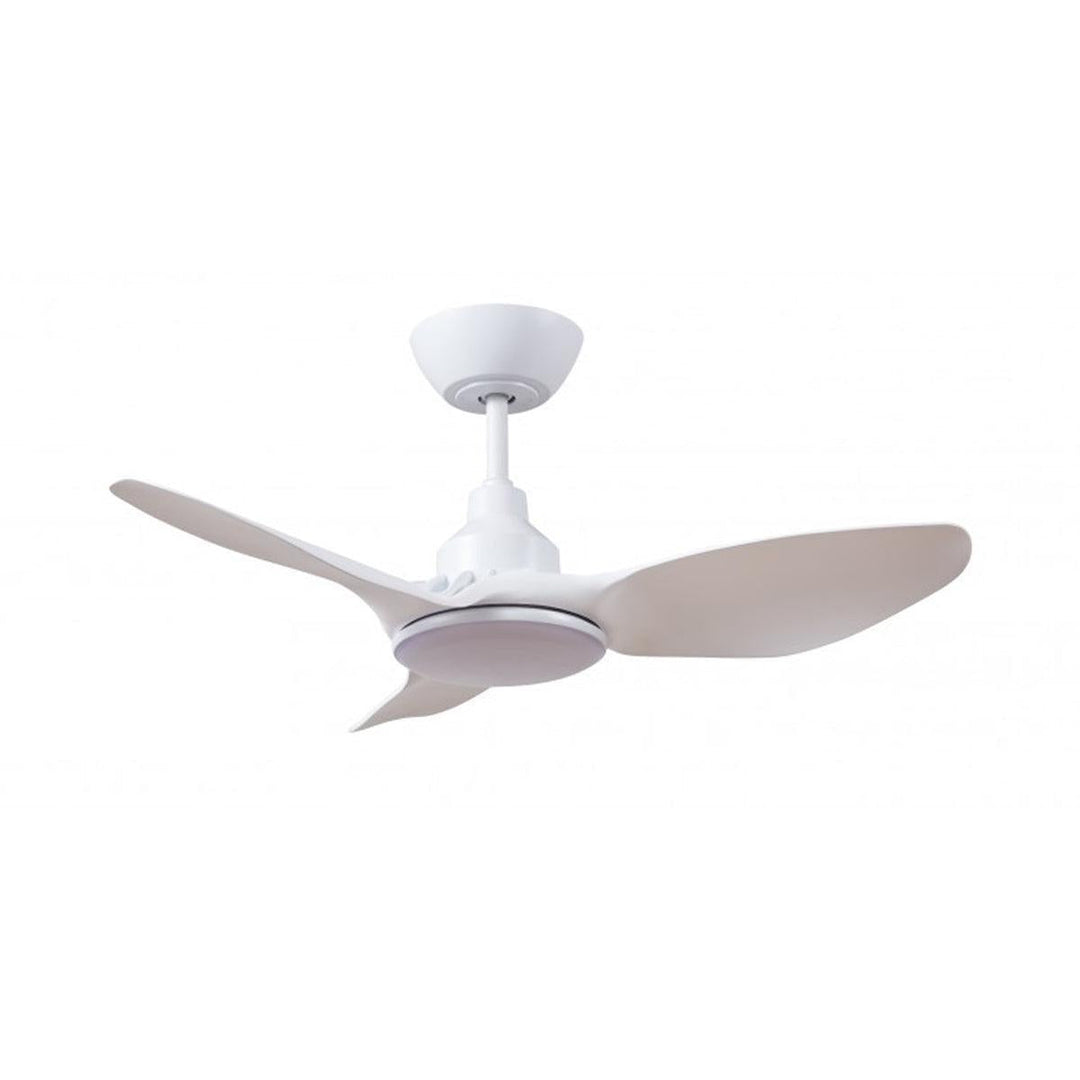36" Skyfan DC Ceiling Fan Black, White With Light SKY903XX-L Ventair