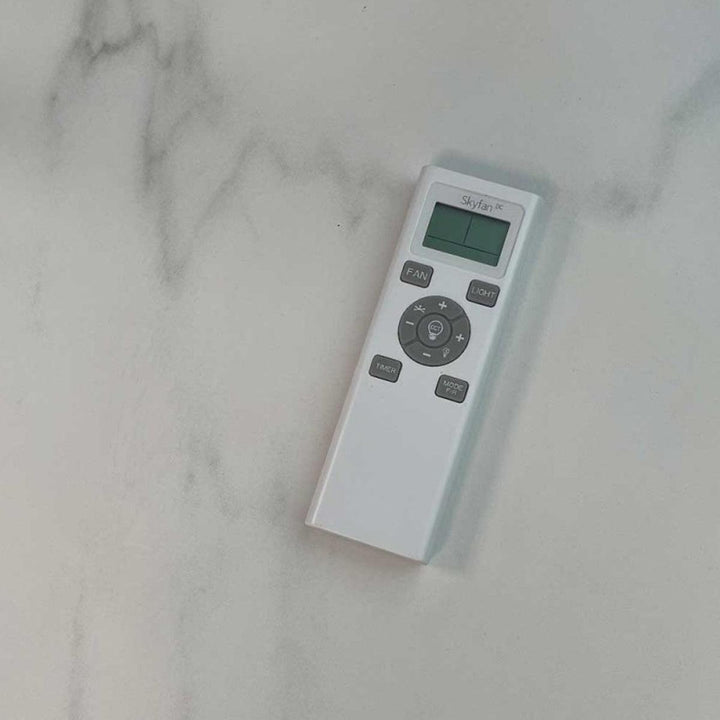 36" Skyfan DC Ceiling Fan Black, White With Light SKY903XX-L Ventair