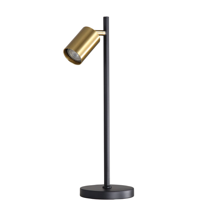 Ponte Desk Lamp Black/Satin Brass
