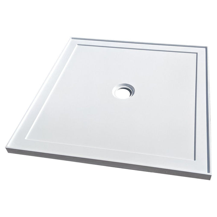 SMC Shower Base 90x90cm Centre Outlet
