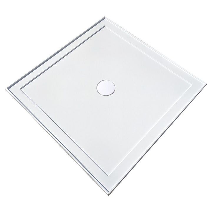 SMC Shower Base 90x90cm Centre Outlet