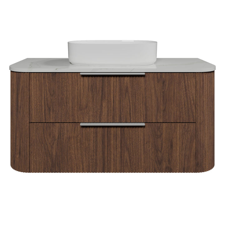 Socoa 1200mm Centre WG Basin Silk Surface AC Top Wall-Hung Vanity
