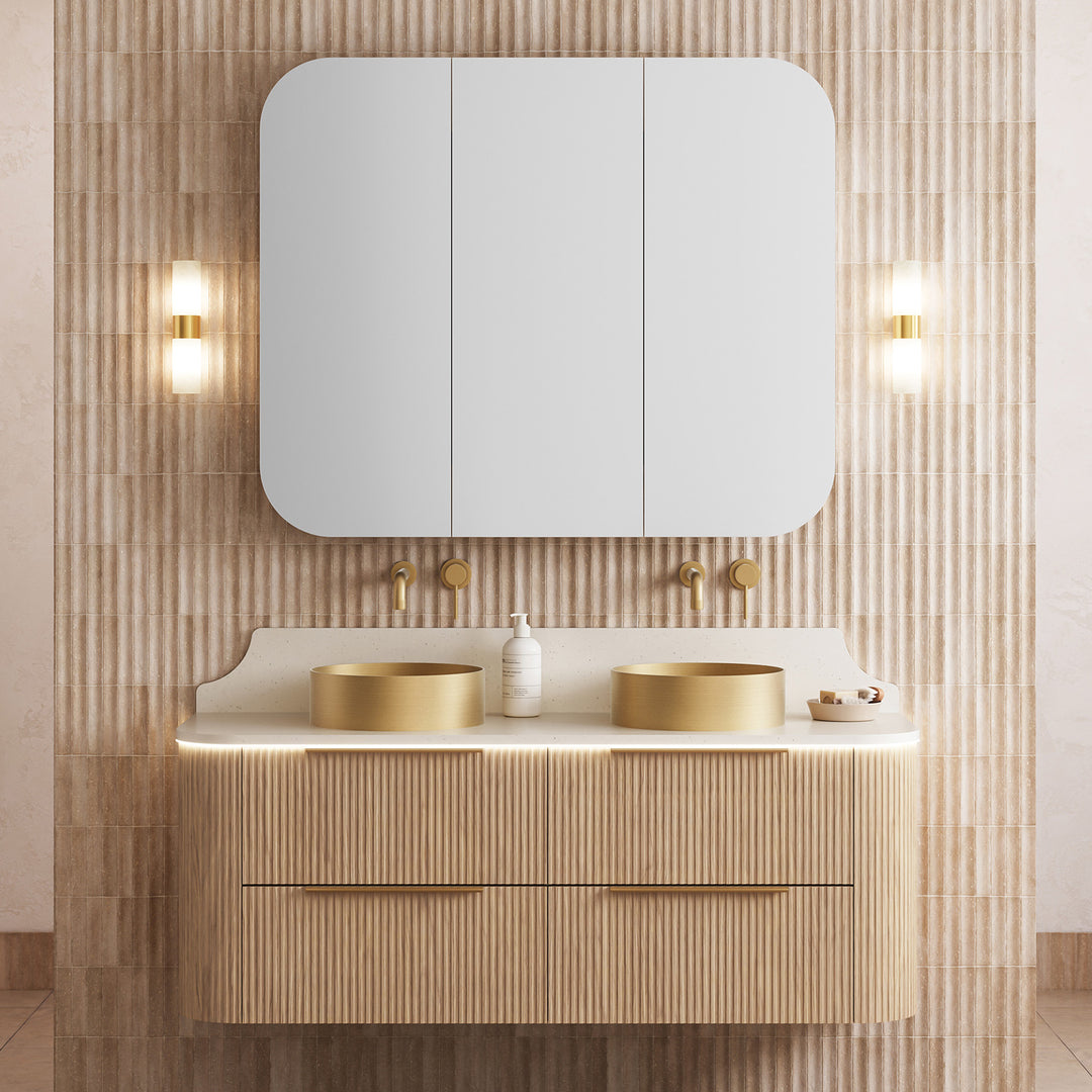 Socoa 1500mm Double Bowl Wall-Hung Cabinet