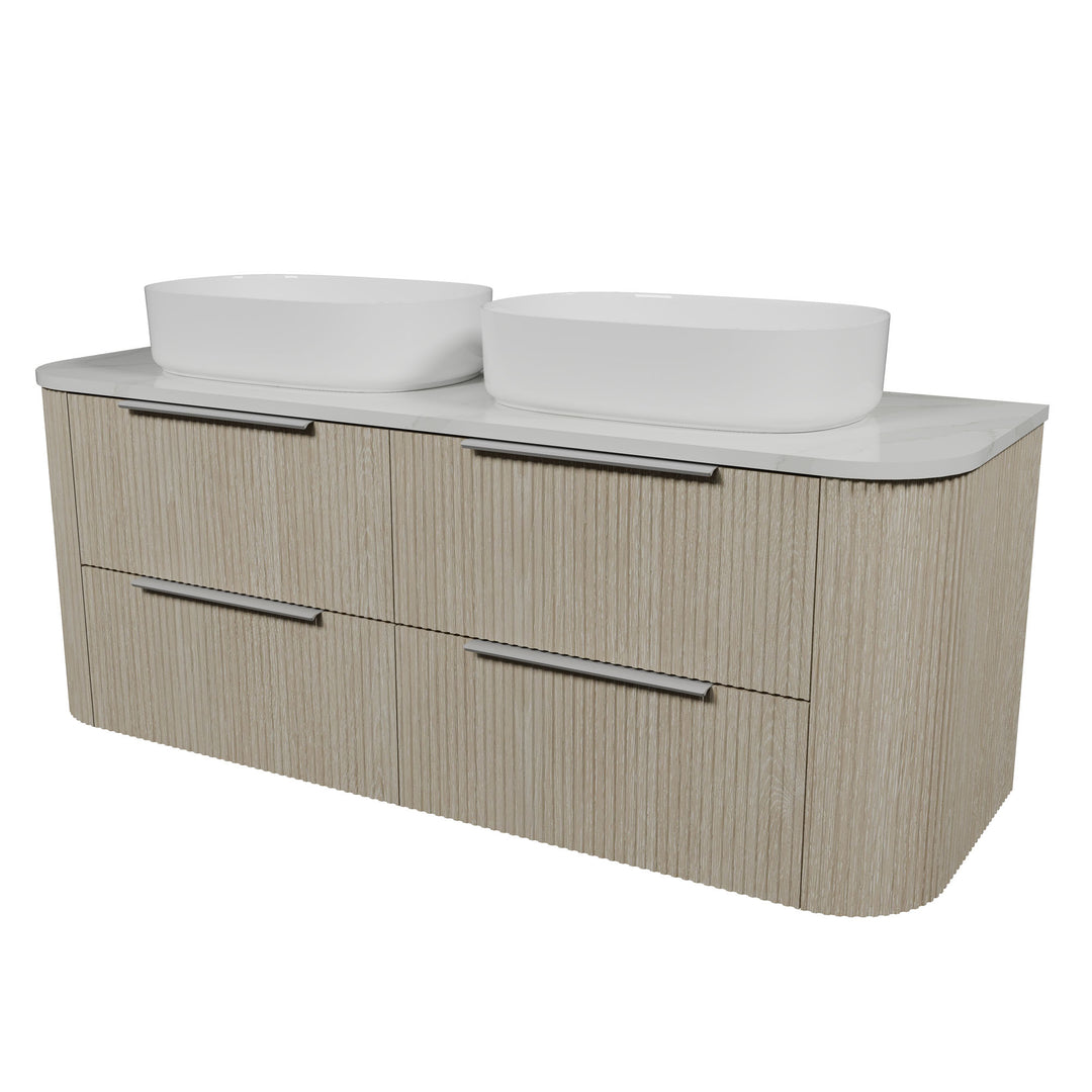 Socoa 1500mm Double Bowl Wall-Hung Cabinet