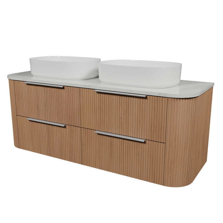 Socoa 1500mm Double Bowl Wall-Hung Cabinet