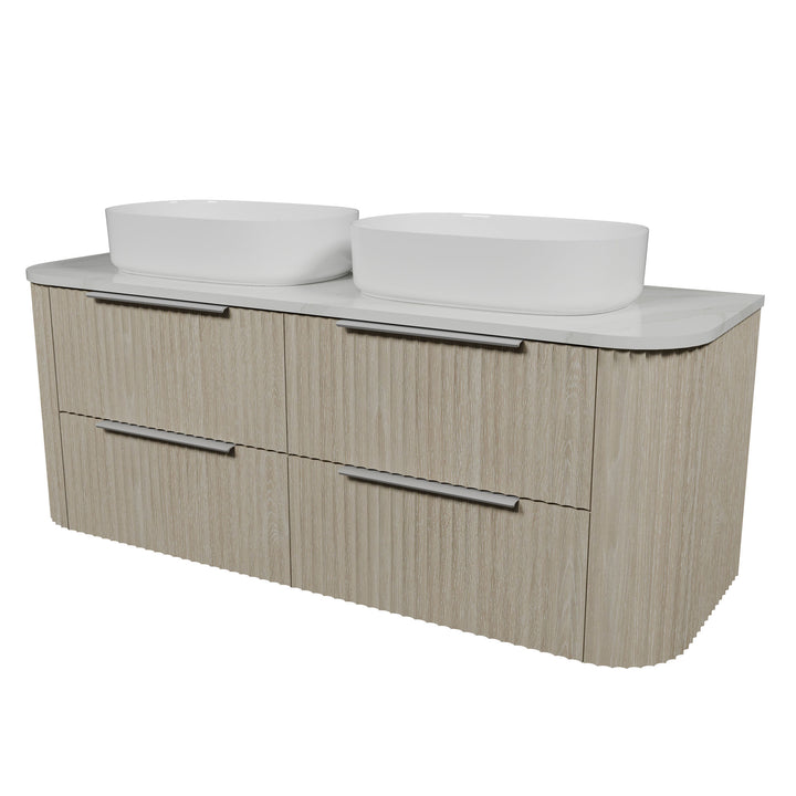 Socoa 1500mm Double Bowl Wall-Hung Cabinet