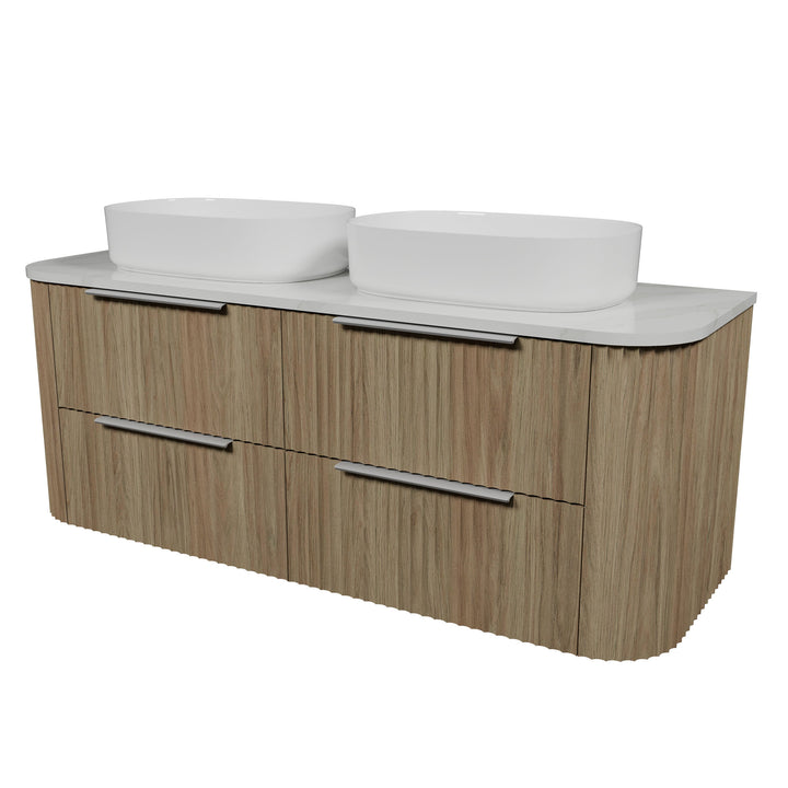 Socoa 1500mm Double Bowl Wall-Hung Cabinet