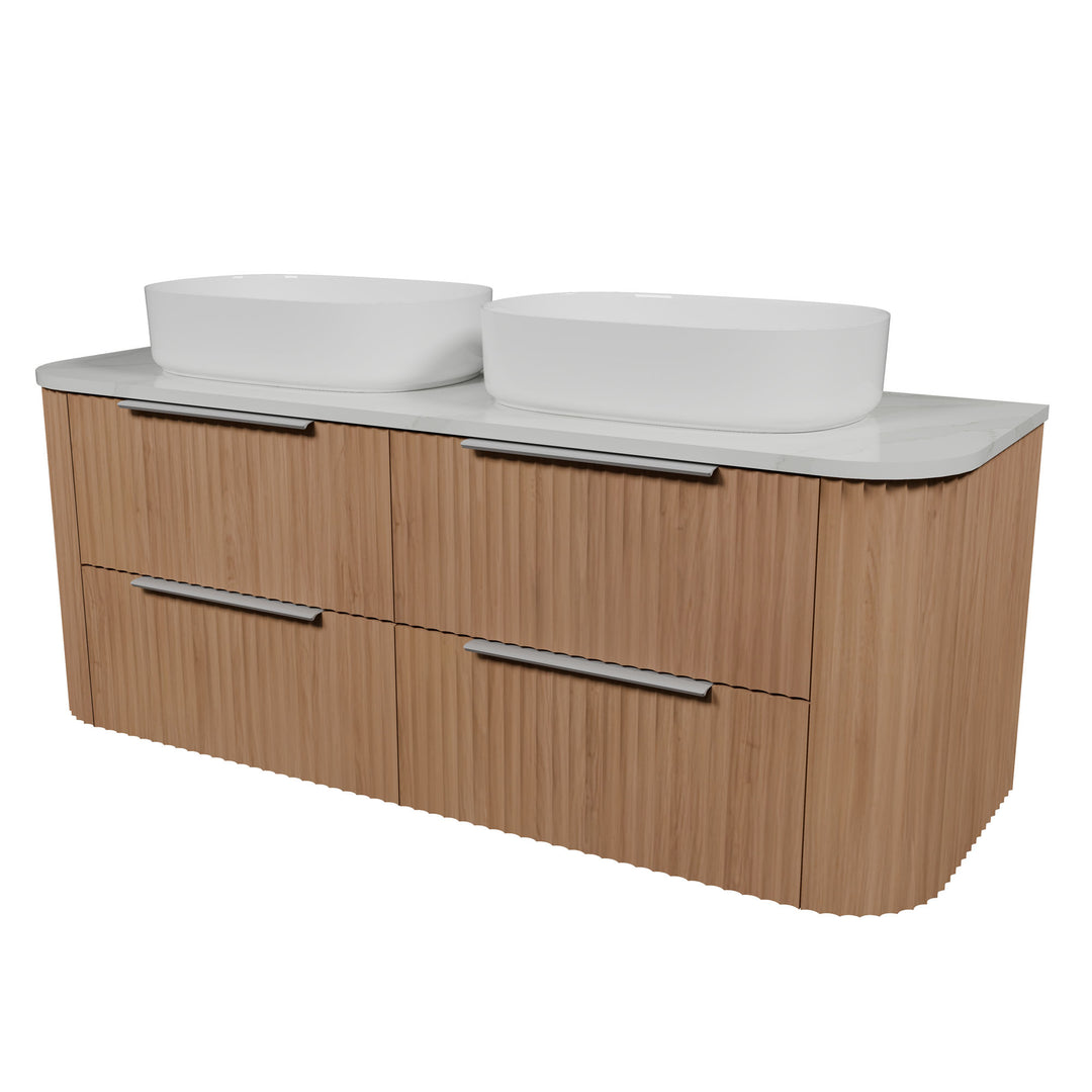 Socoa 1500mm Double Bowl Wall-Hung Cabinet