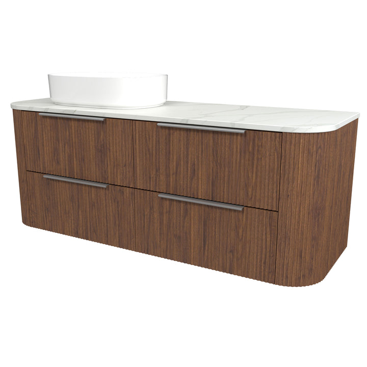 Socoa 1500mm Left Bowl Wall-Hung Cabinet