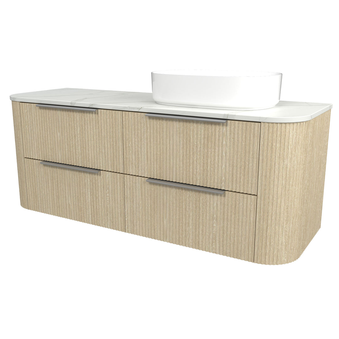 Socoa 1500mm Right Bowl Wall-Hung Cabinet