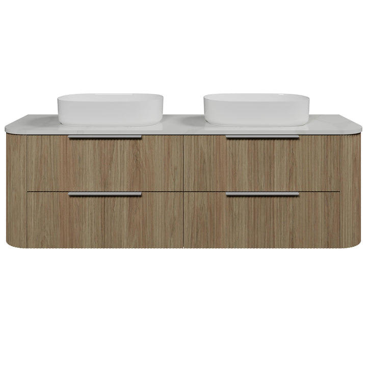 Socoa 1800mm Double Bowl Wall-Hung Cabinet