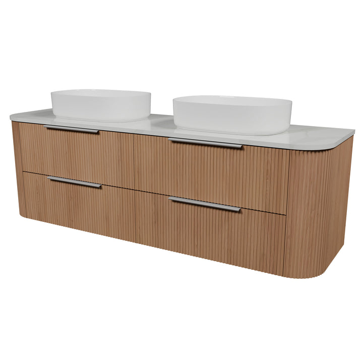 Socoa 1800mm Double Bowl Wall-Hung Cabinet