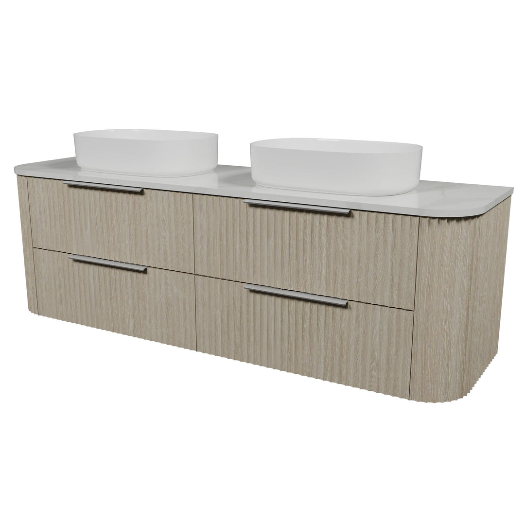 Socoa 1800mm Double Bowl Wall-Hung Cabinet