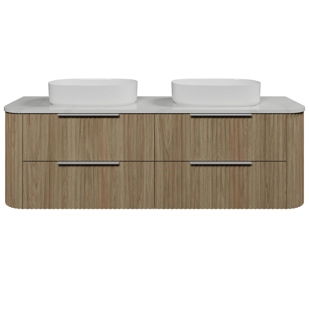 Socoa 1800mm Double Bowl Wall-Hung Cabinet