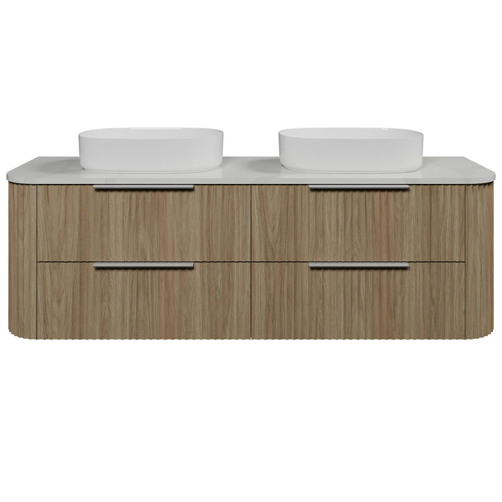 Socoa 1800mm Double Bowl Wall-Hung Cabinet
