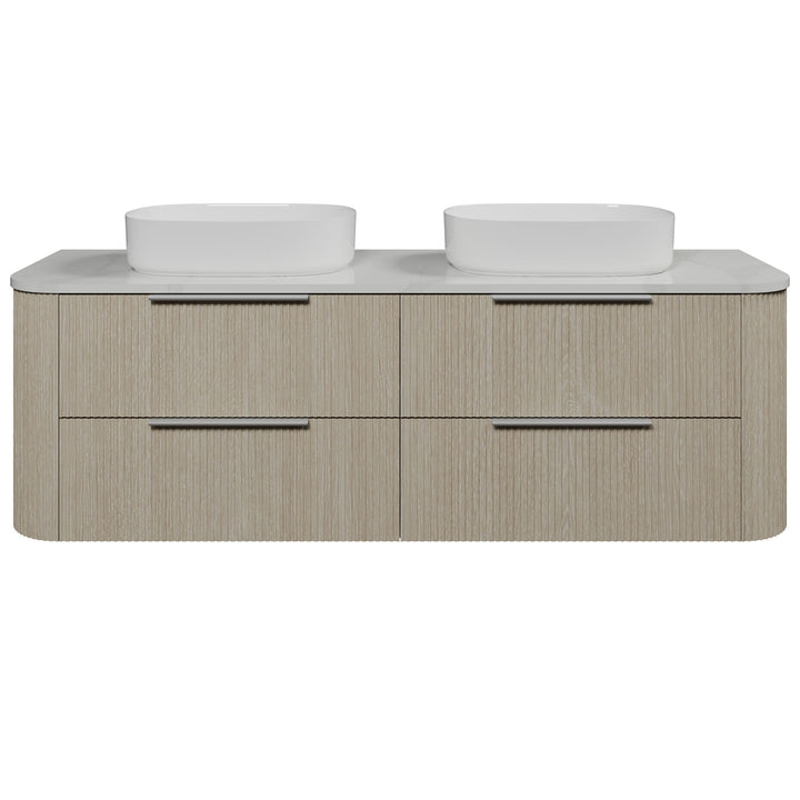 Socoa 1800mm Double Bowl Wall-Hung Cabinet