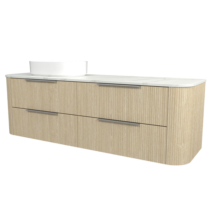 Socoa 1800mm Left Bowl Wall-Hung Cabinet