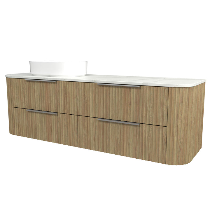 Socoa 1800mm Left Bowl Wall-Hung Cabinet