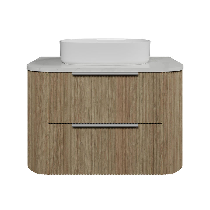 Socoa 900mm Centre WG Basin Silk Surface AC Top Wall-Hung Vanity