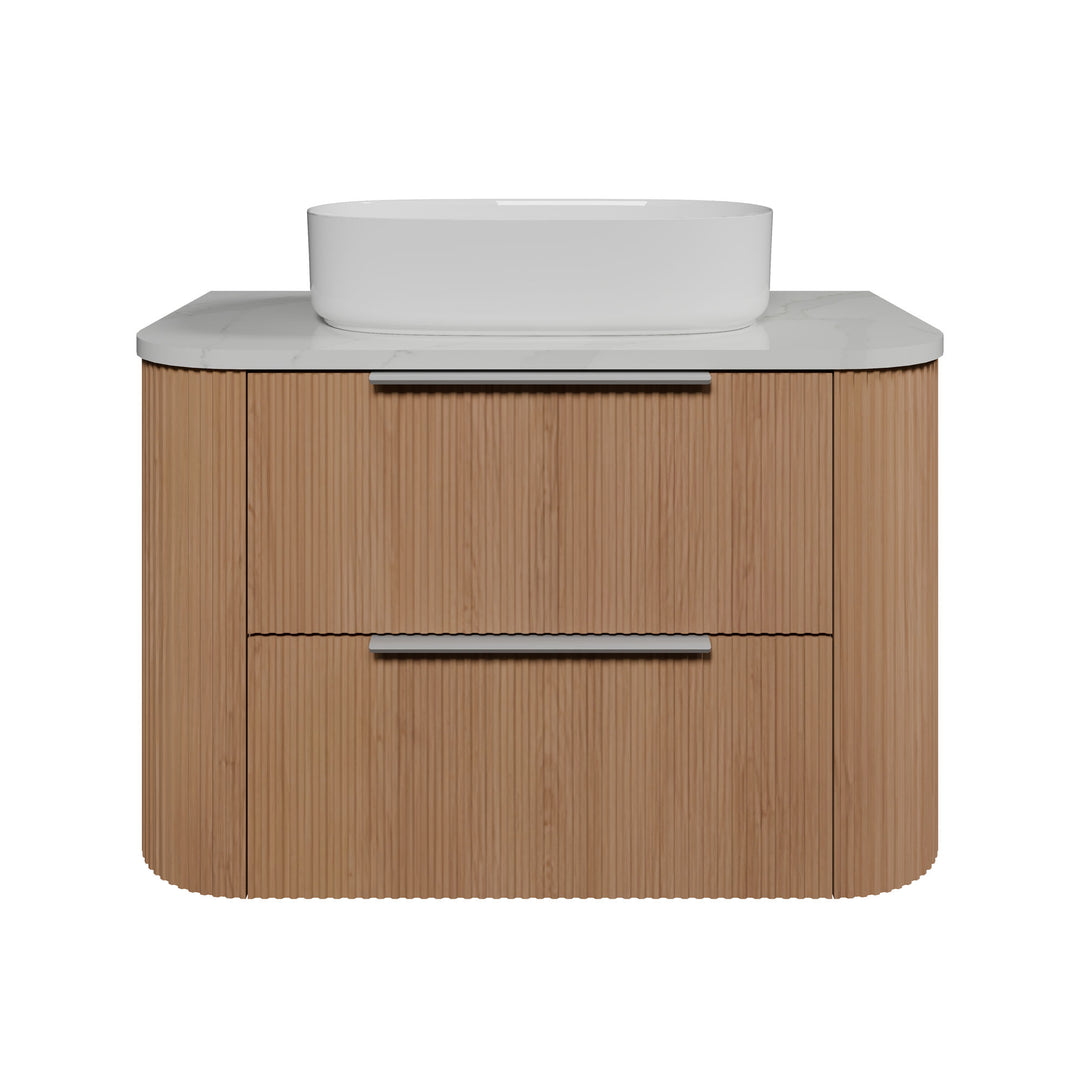 Socoa 900mm Centre WG Basin Silk Surface AC Top Wall-Hung Vanity