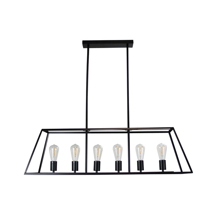 SOUTHPORT.100 6-Light Urban Retro Pendant