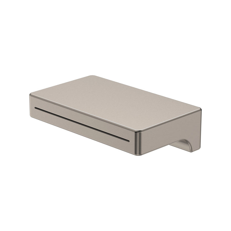 Forche Bath Outlet Brushed Nickel – Soft Satin Bath Spout – Pilbara Bathroom Warehouse Perth and regional Western Australia