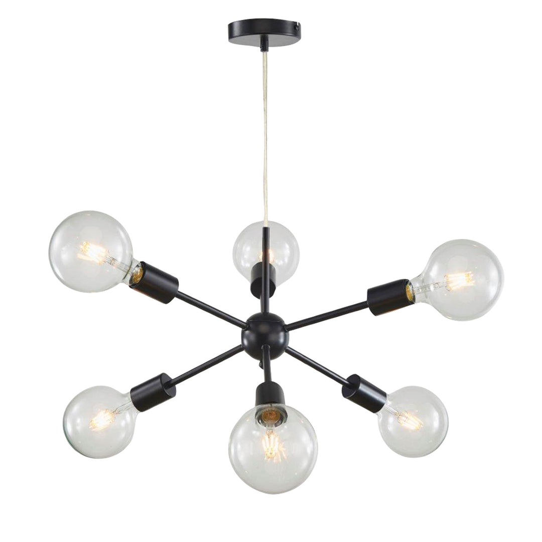 SPUTNIK.6 6-Light Groovy Satellite Pendant