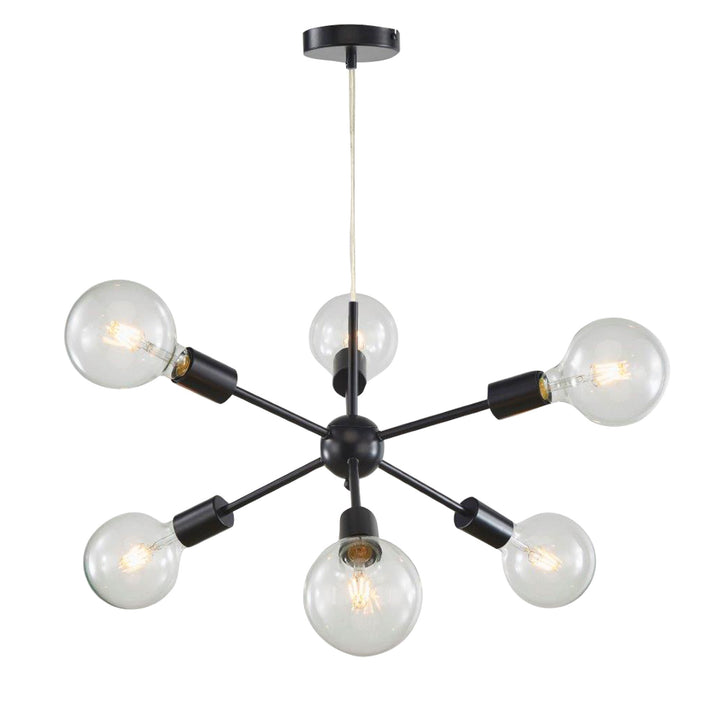 SPUTNIK.6 6-Light Groovy Satellite Pendant