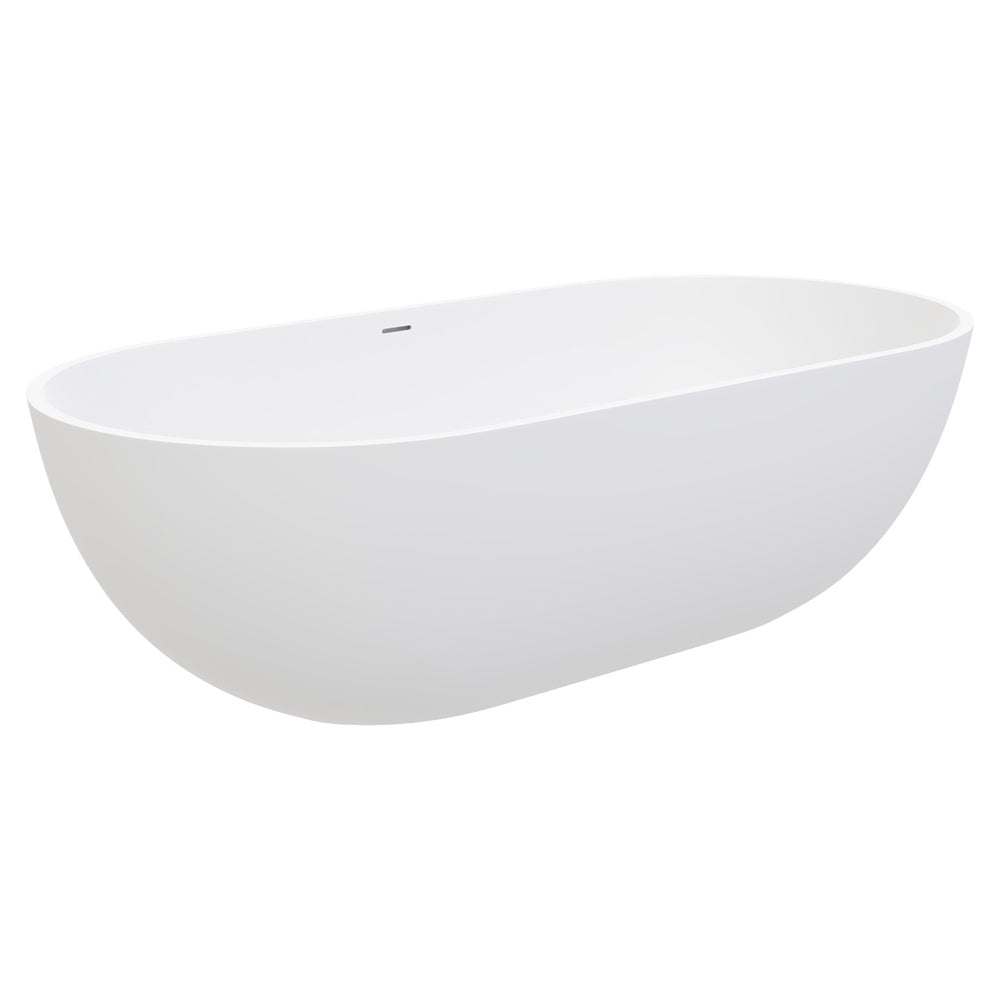 Nero Solid Surface Bath 1780mm – Spacious Designer Bathing Experience – Pilbara Bathroom Warehouse Perth and regional Western Australia