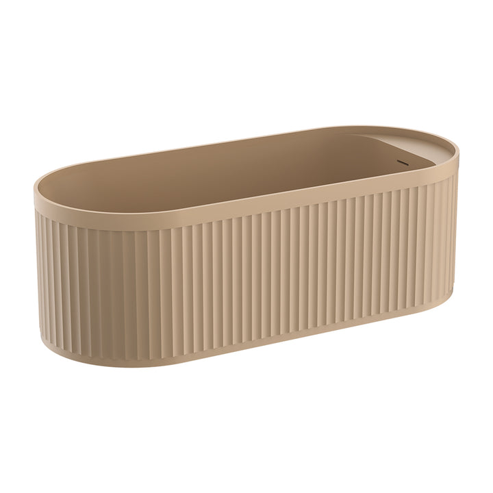 Minka Solid Surface Bath 1700mm Dusk – Contemporary Colour Freestanding Bath – Pilbara Bathroom Warehouse Perth and regional Western Australia