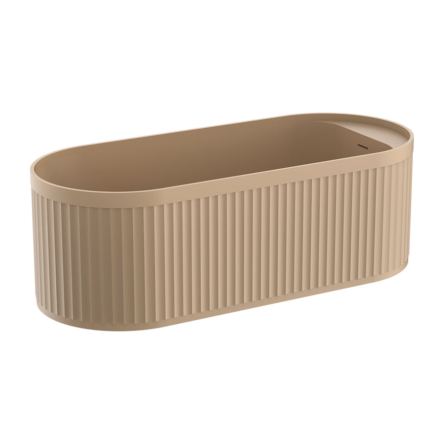 Minka Solid Surface Bath 1700mm Dusk – Contemporary Colour Freestanding Bath – Pilbara Bathroom Warehouse Perth and regional Western Australia