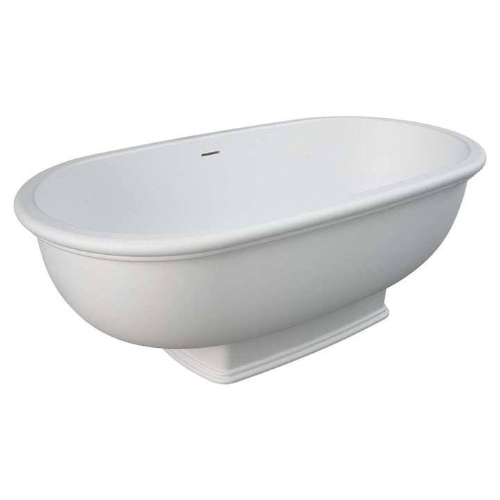 RAK Washington Solid Surface Bath – Classic-Inspired Freestanding Bath – Pilbara Bathroom Warehouse Perth and regional Western Australia