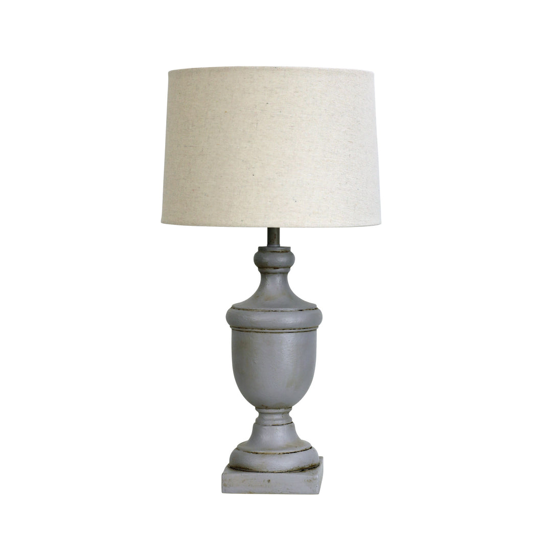 STAFFORD Complete Table Lamp with Off-White Shade