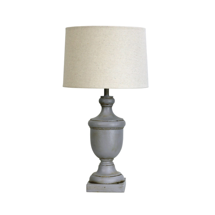 STAFFORD Complete Table Lamp with Off-White Shade