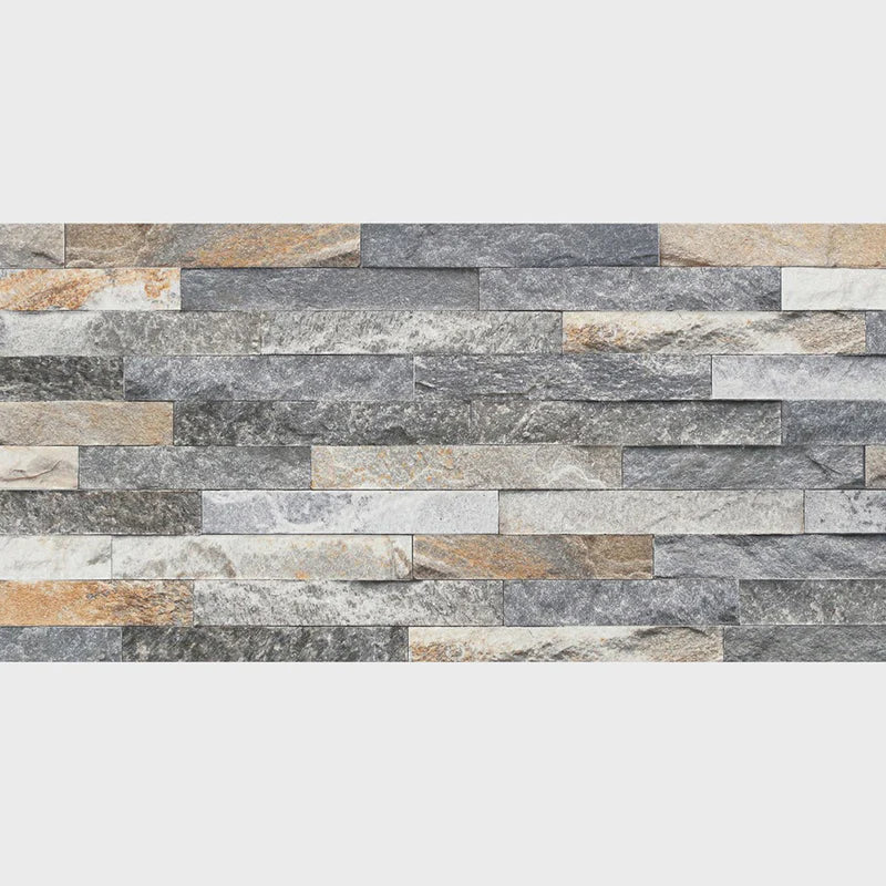 Stackstone Rust 300x600 Feature Tile with rich rust tones and stacked stone texture, ideal for feature walls and accent areas – Pilbara Bathroom Warehouse Perth and regional Western Australia