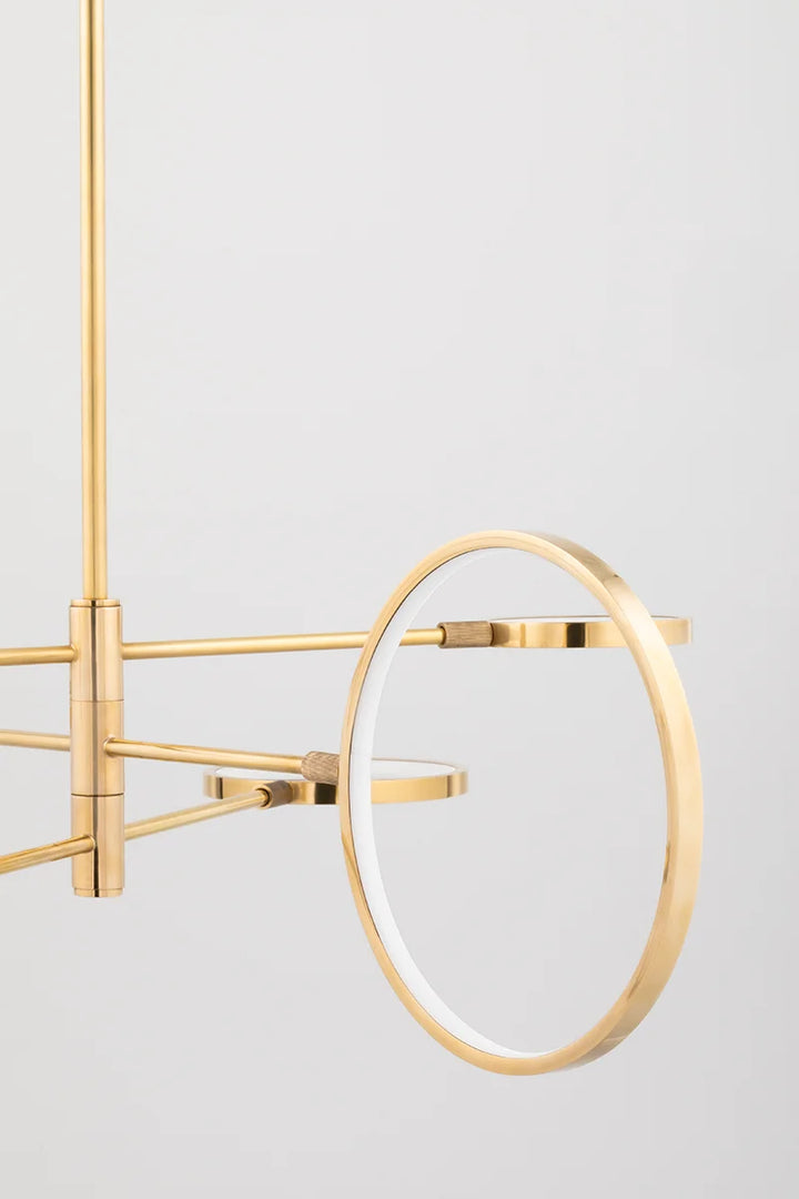 Saturn 6-Light Chandelier – Elegance in Illumination