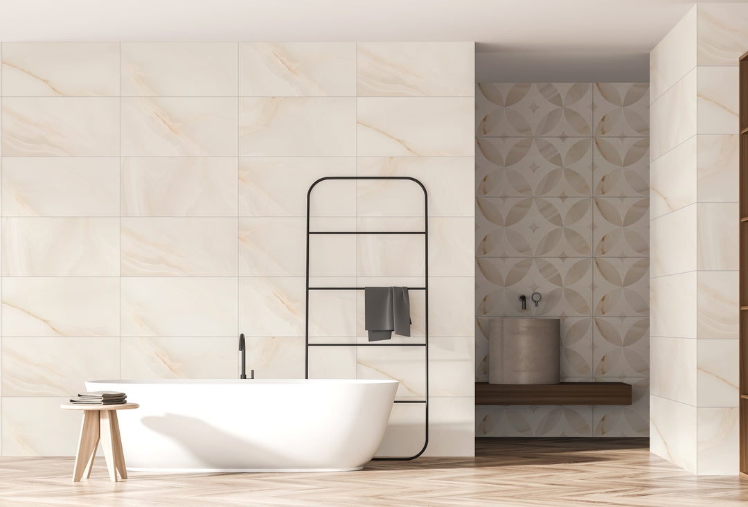 Selva Onyx Gloss Tile 300x600