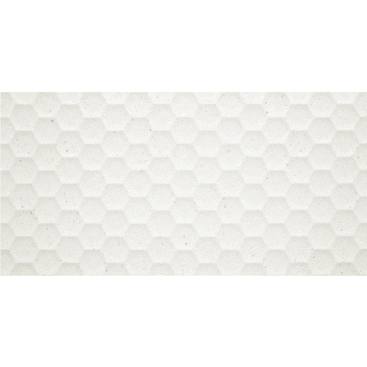 Serenity Matera Avorio Feature Hexy 300x600mm Wall Tile: Modern Geometry Meets Natural Elegance