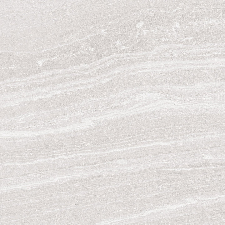 Shadow White 600x600mm Matt Porcelain Tile: Modern Simplicity for Spacious Interiors