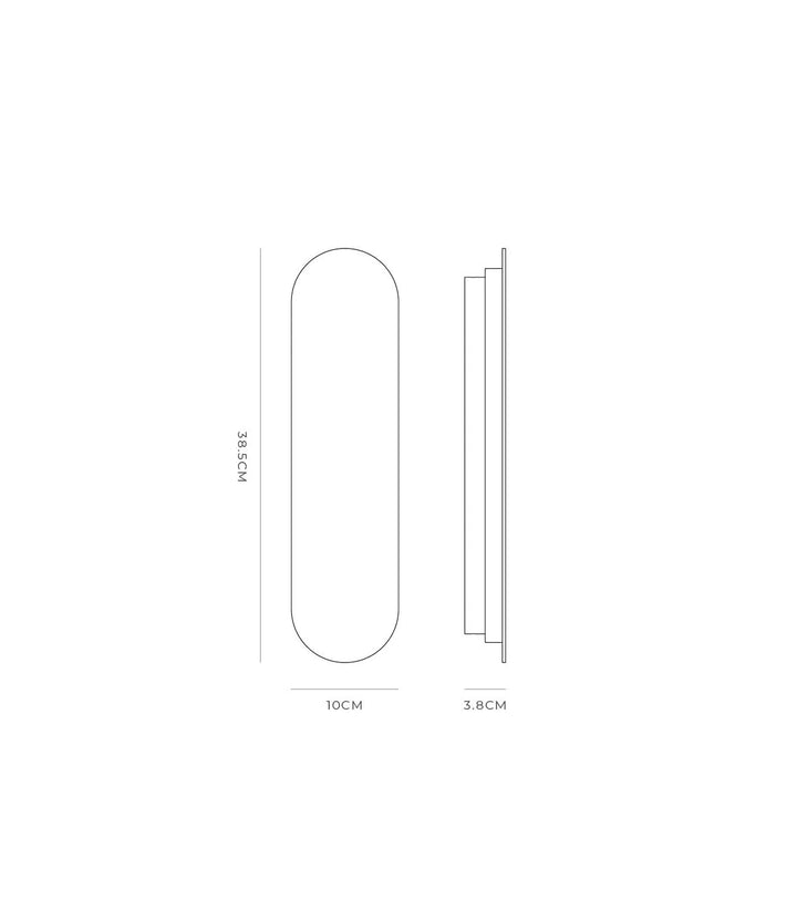 Shadow Long Wall Light – Sleek and Modern Illumination