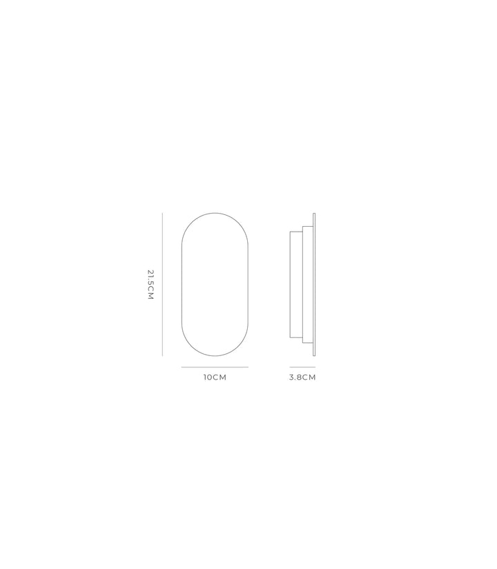 Shadow Mini Wall Light – Compact Elegance for Any Room