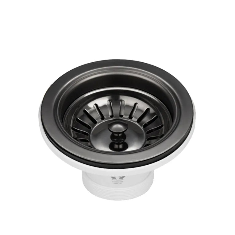 Sink Basket Waste – Gun Metal | Modern & Durable Sink Accessory